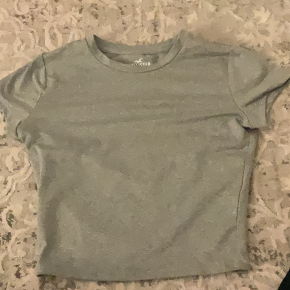 Hollister XS women’s crop top grey